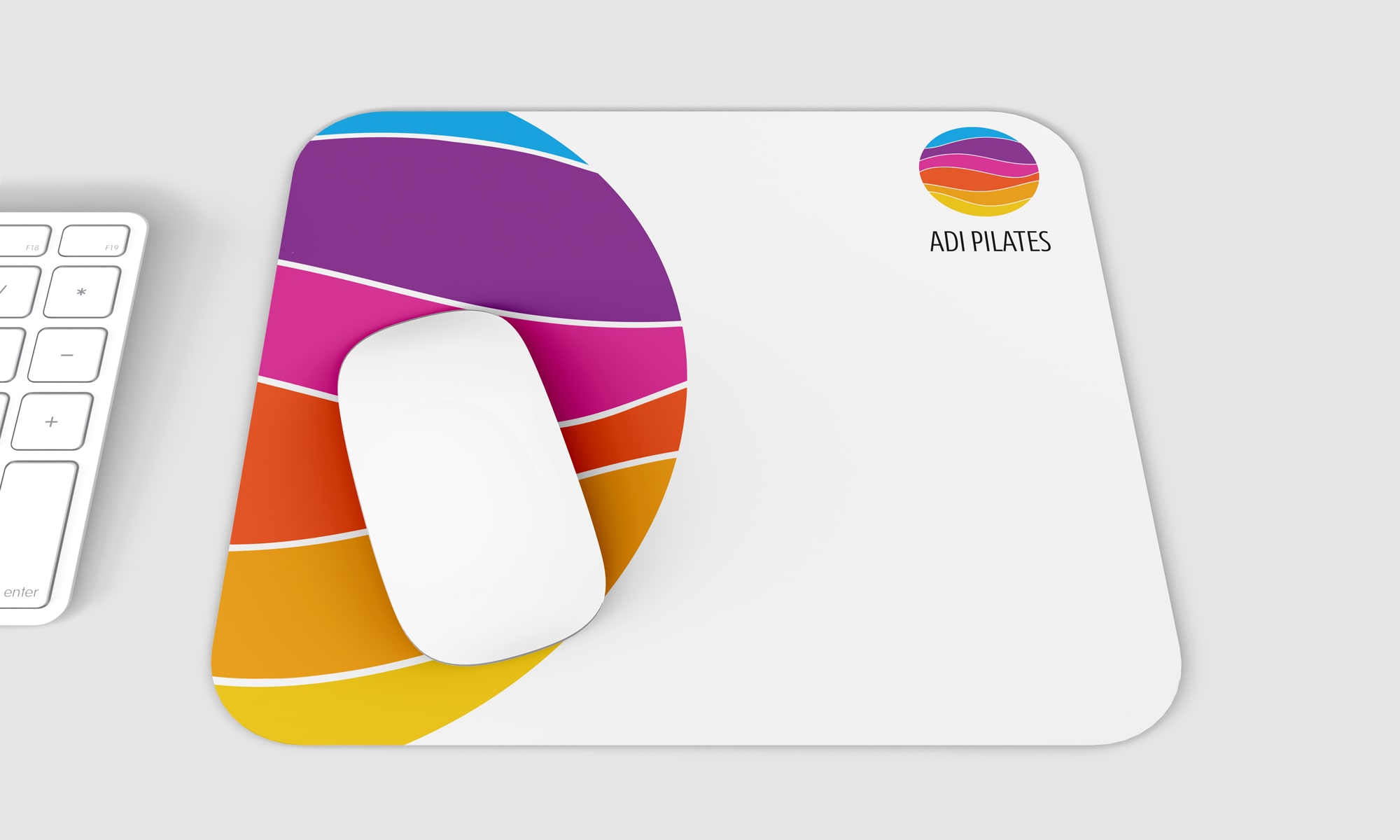 הדפסה על פד לעכבר.