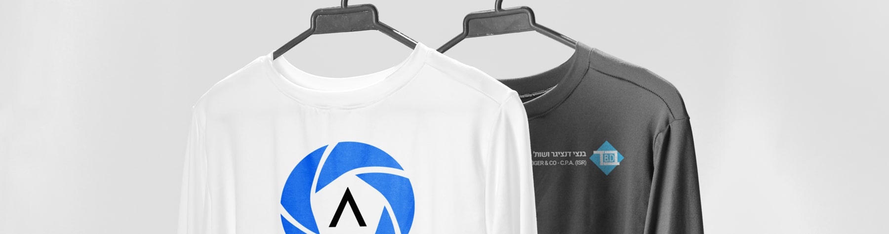 חולצות טישרט ארוכה.