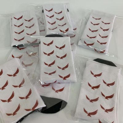 הדפסה על גרביים ממותגות